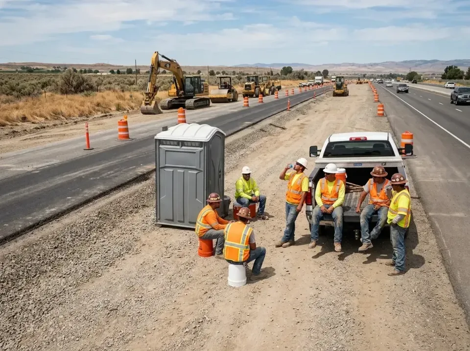 highway-road-construction-crew-007 — frequently asked questions, Porta Potty and Restroom Rentals in Kewaskum, WI